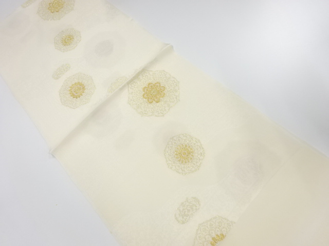 未使用品　正絹　帯揚げ